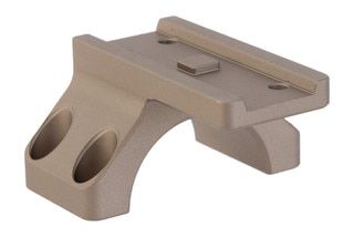 American Defense 30mm Delta Scope Mount Ring Cap with integrated Aimpoint Micro mount and FDE finish